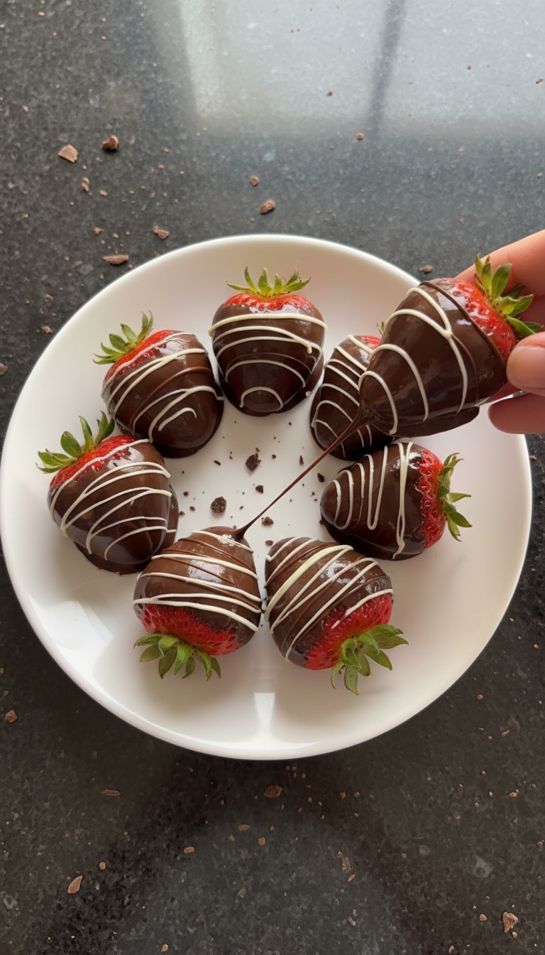 Chocolate Covered Strawberry Delight