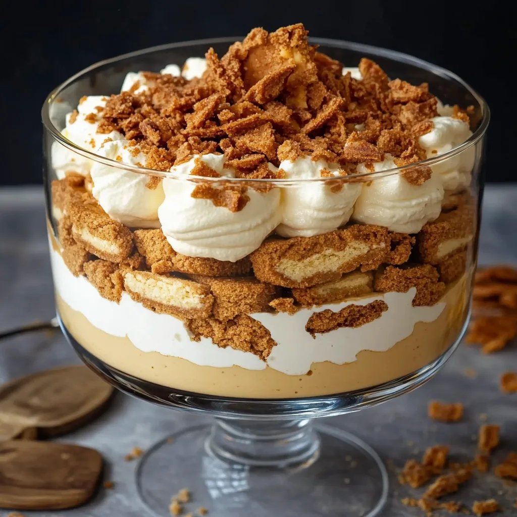 Lotus Biscoff Trifle