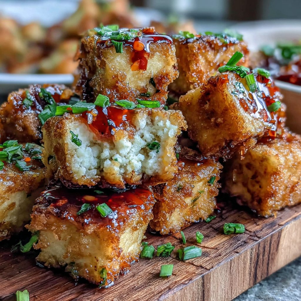 Crispy Tofu with Sweet Chili Sauce
