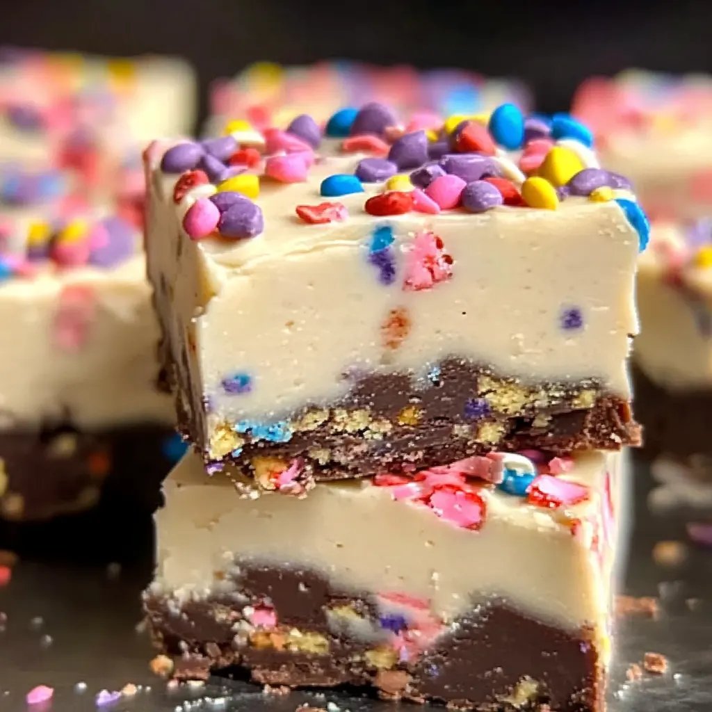 Cake Batter Fudge