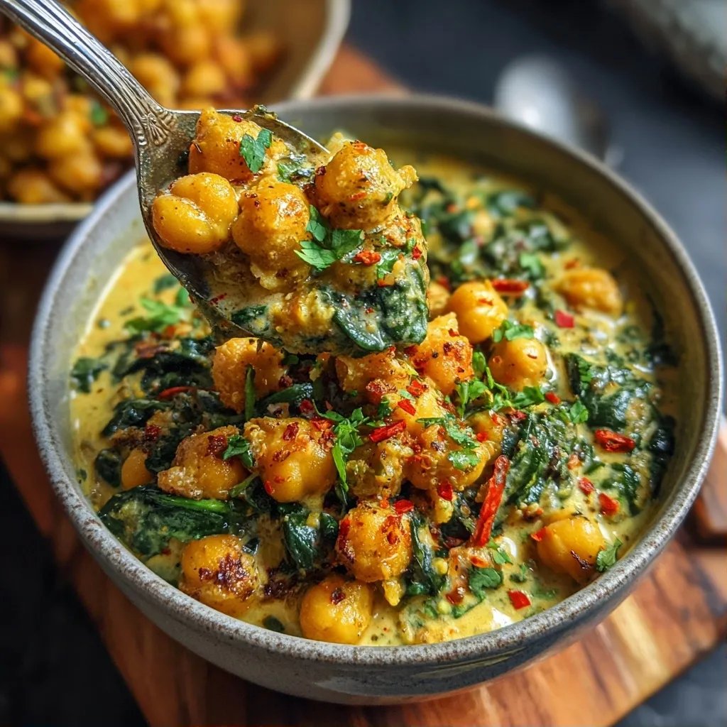 Coconut Curry Chickpea Bowls