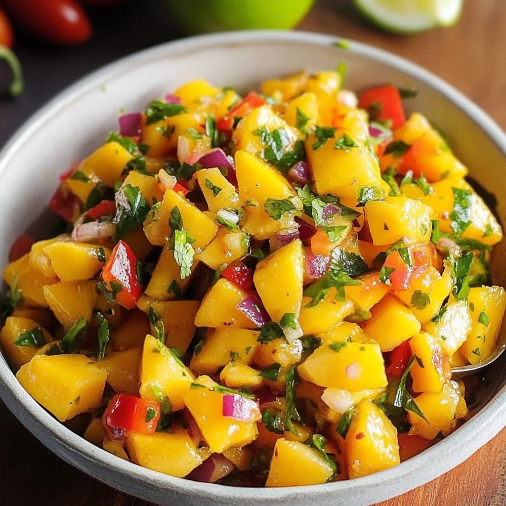 Easy Mango Salsa Recipe