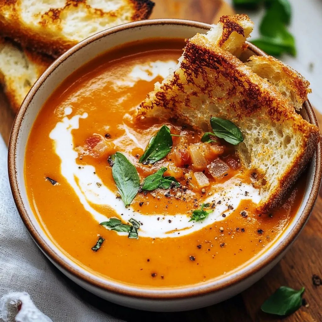 Creamy Tomato Bisque Soup