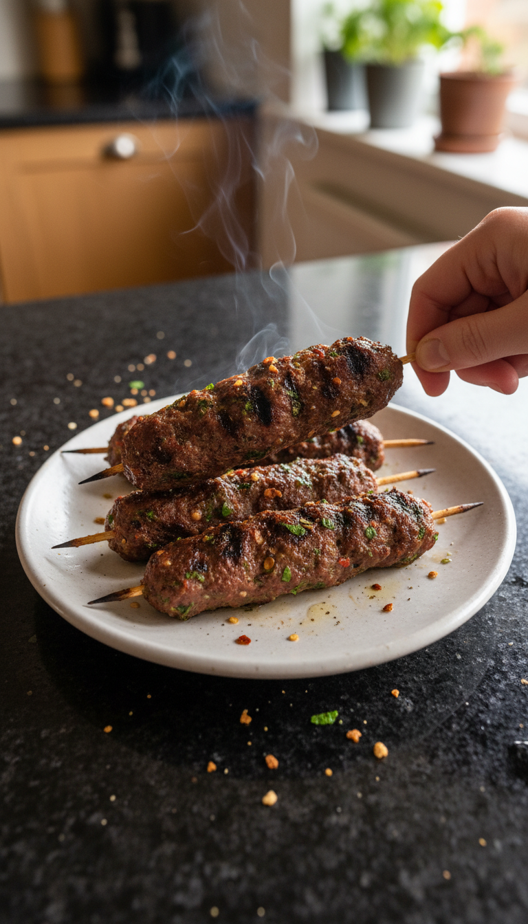 Spiced Beef Kofta Skewers