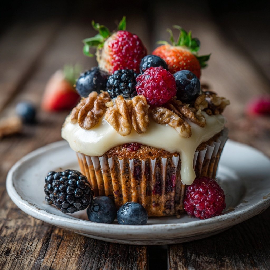 Fruit and Nut Cupcake Medley