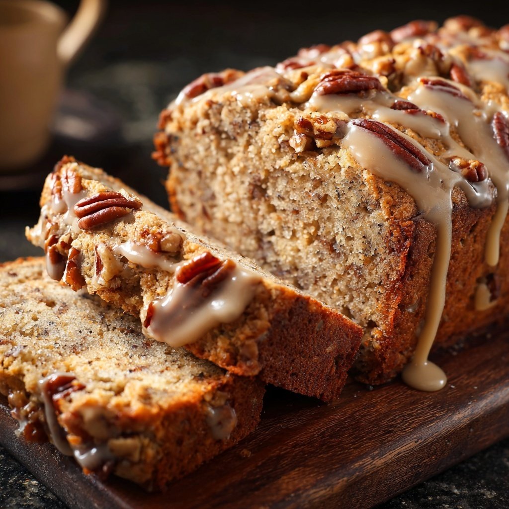 Maple Pecan Banana Bread