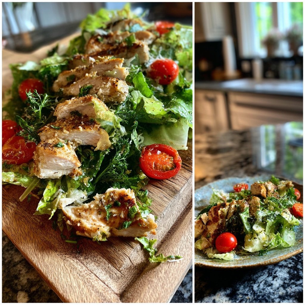 Spring Greens with Grilled Turkey