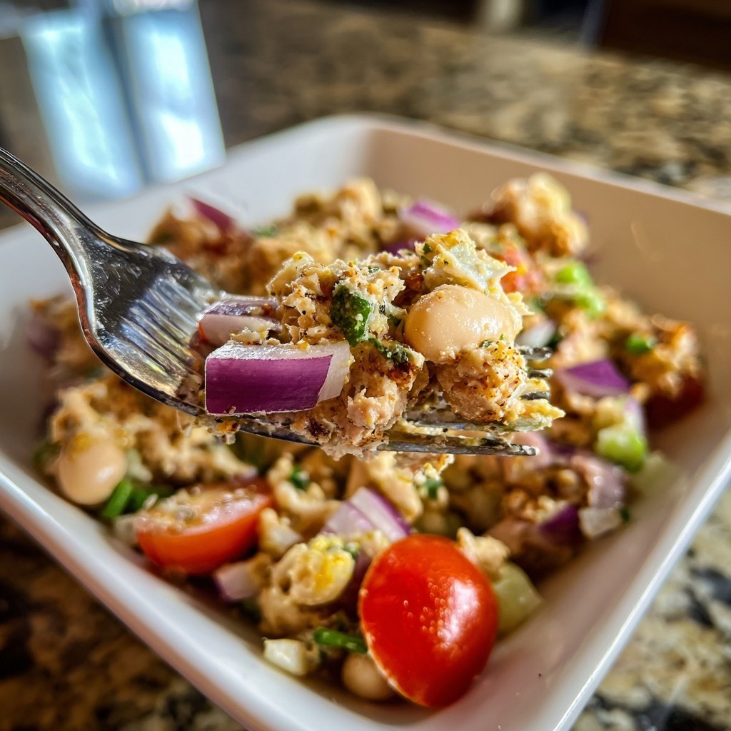 Tuna White Bean Salad