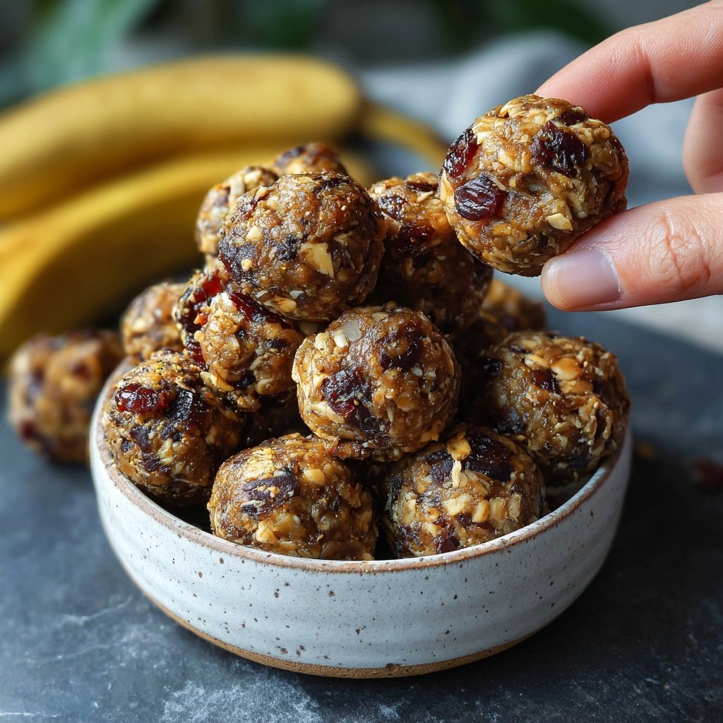 Banana Date Energy Balls