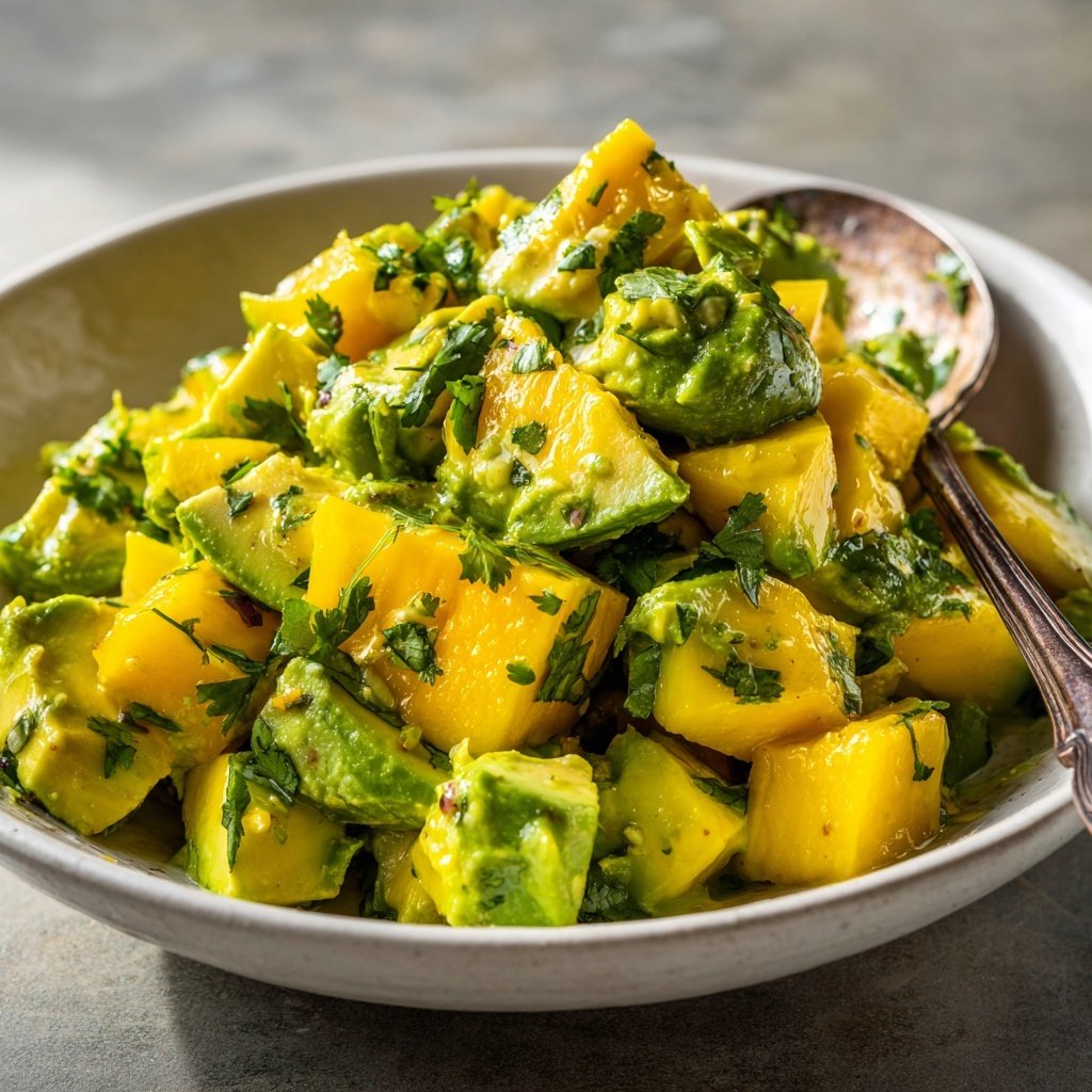 Avocado and Mango Salsa