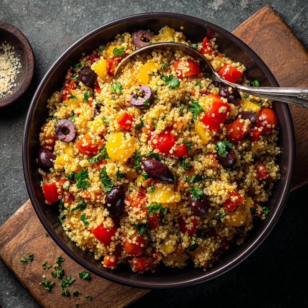 One-Pot Mediterranean Quinoa