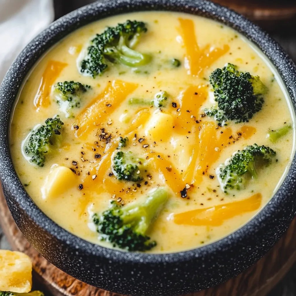 Broccoli Cheddar Soup
