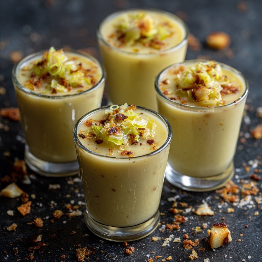 Potato and Leek Soup Shots