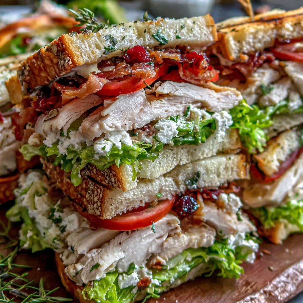 Herbed Turkey Lunch Sandwiches