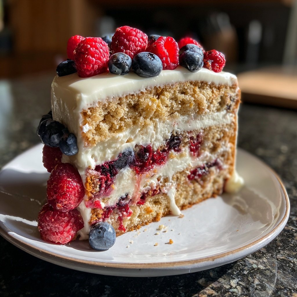 Galentine's Berry Bliss Cake