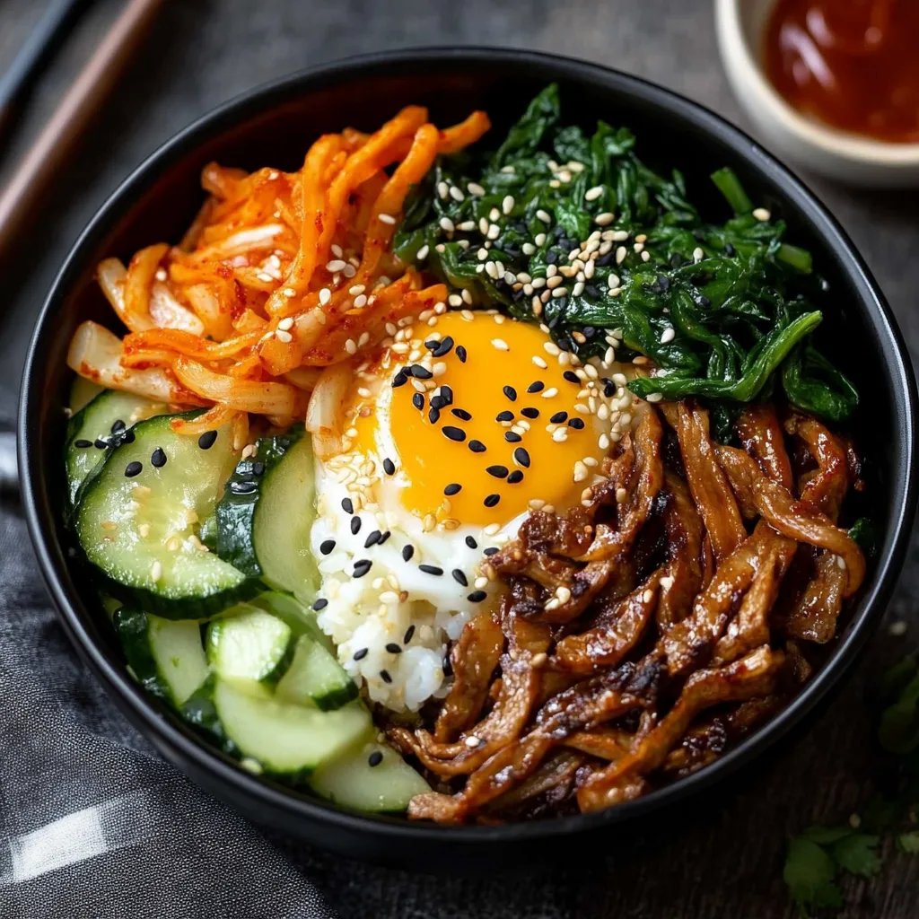 Easy Korean Bibimbap Recipe