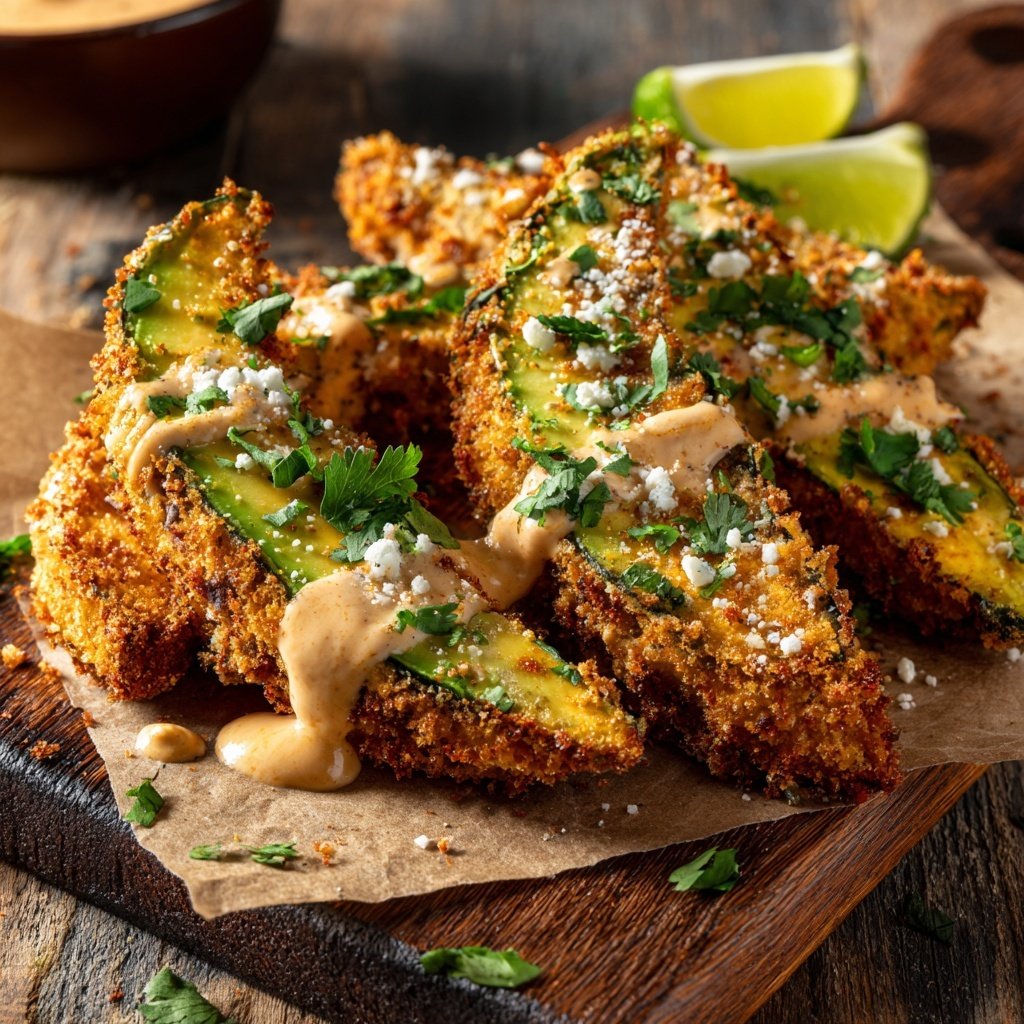Loaded Avocado Fries Trio