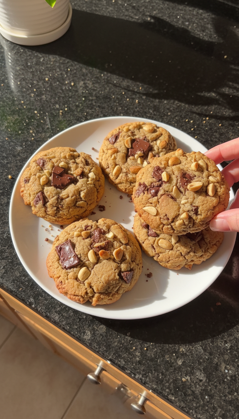 Peanut Butter Protein Cookies