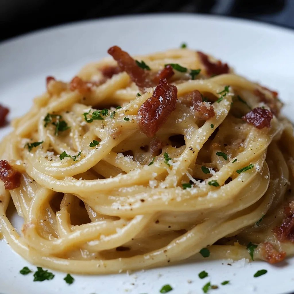 Japanese-Style Miso Carbonara