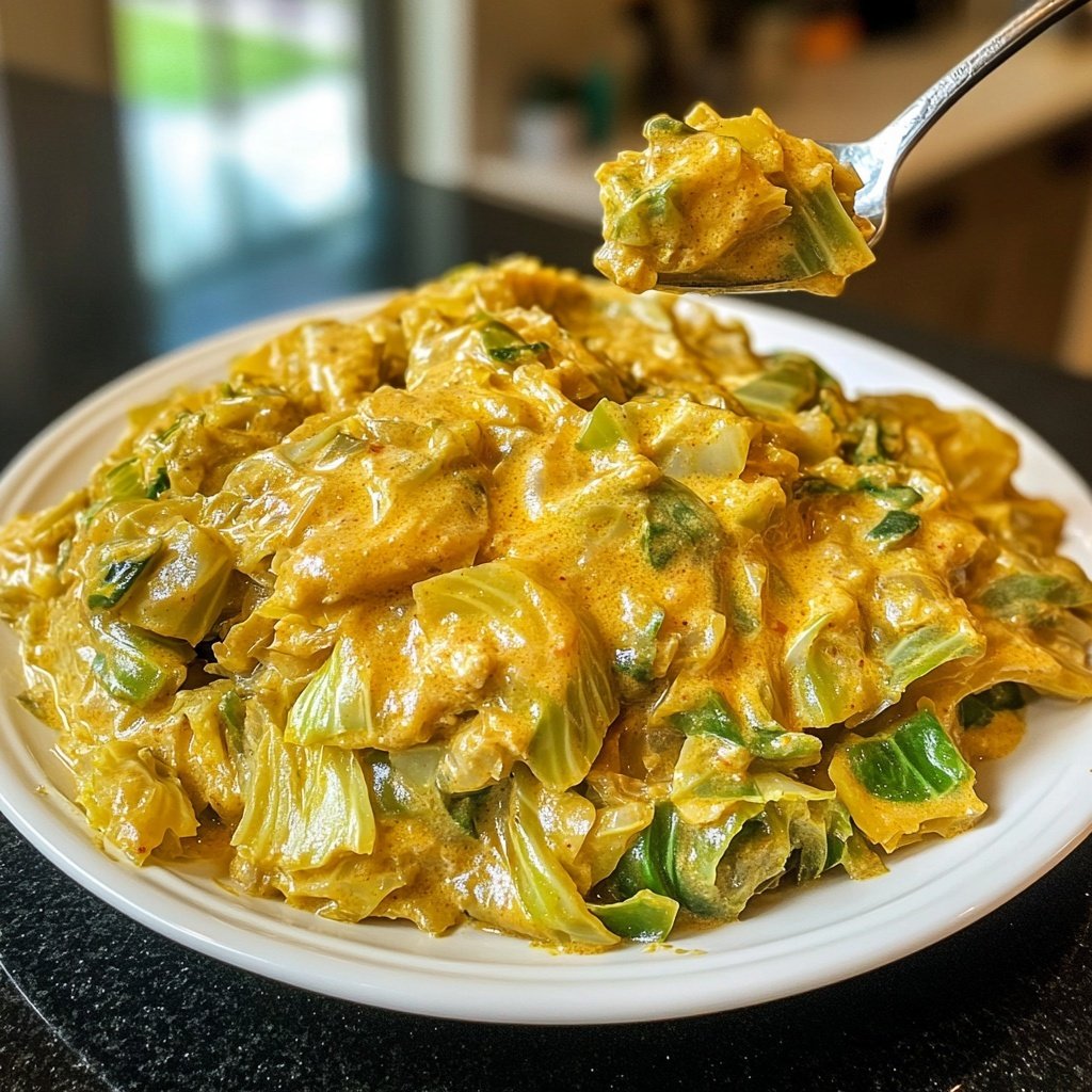 Creamy Cabbage Curry