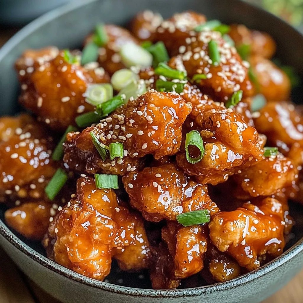 Authentic Korean Fried Chicken – Extra Crispy & Sweet