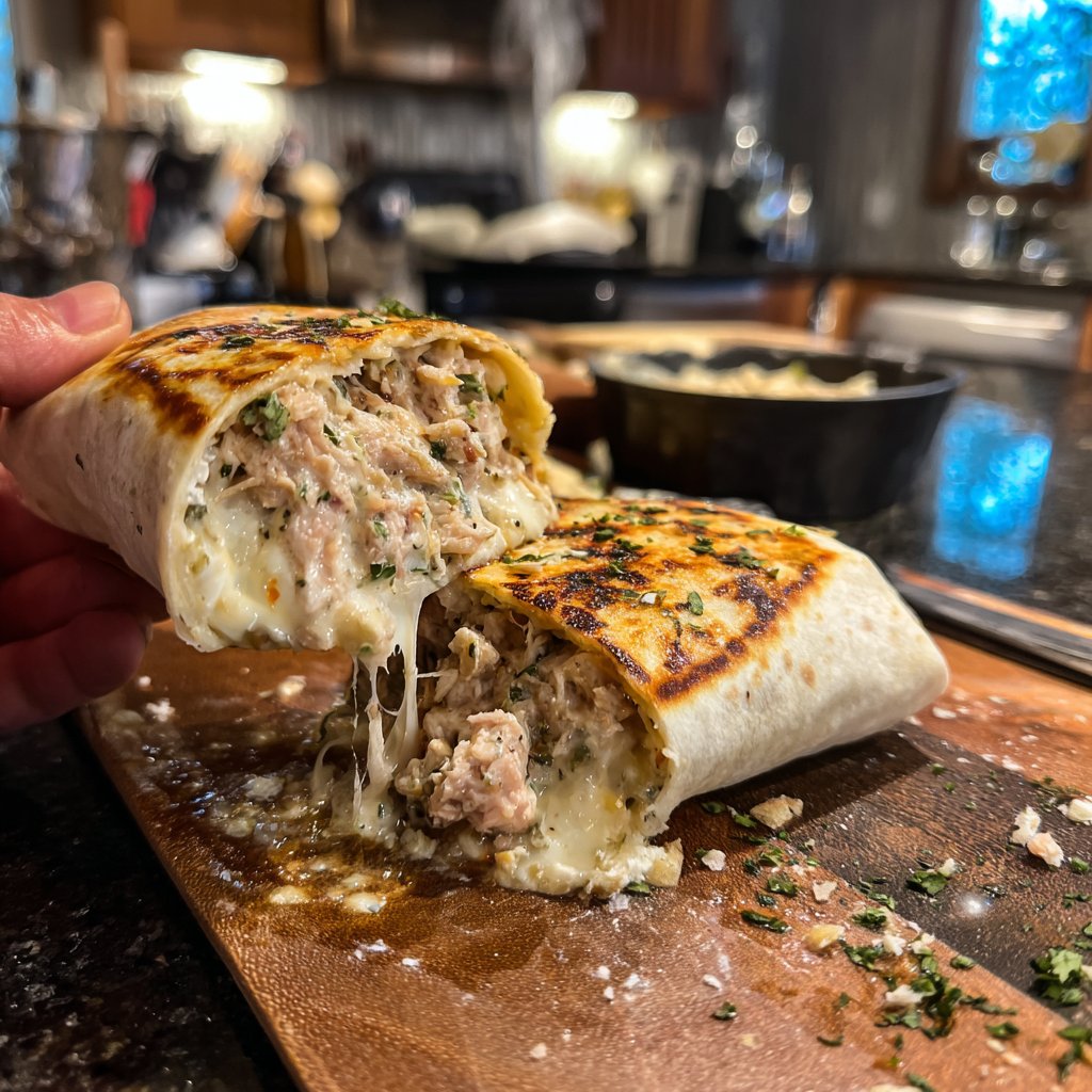 Ranch Tuna Melt Wrap