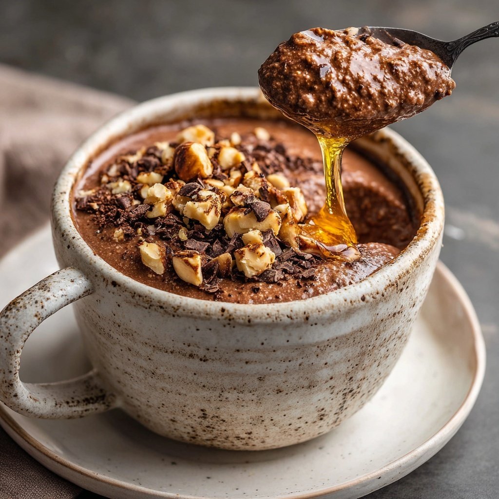 Cocoa Hazelnut Porridge Pot