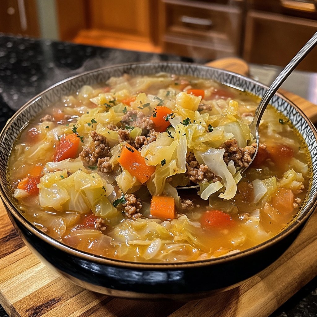 Unstuffed Cabbage Soup