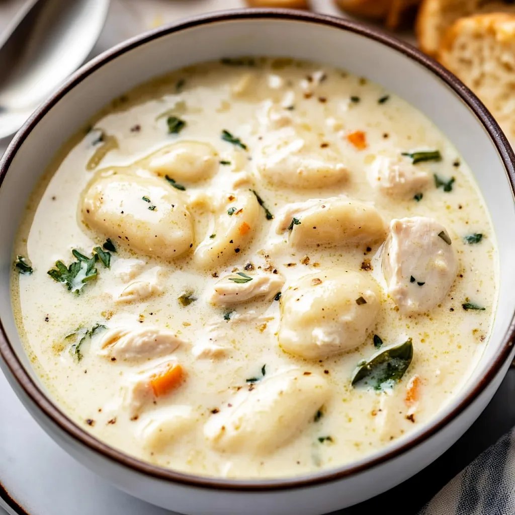Olive Garden Chicken Gnocchi Soup Recipe