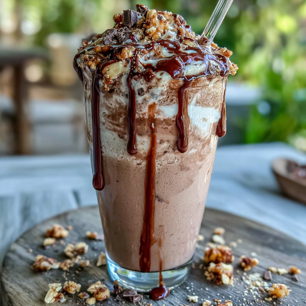 Chocolate Banana Protein Shake