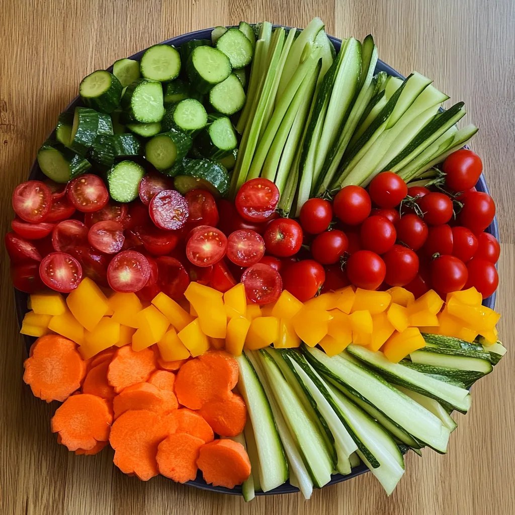 Christmas Tree Veggie Tray