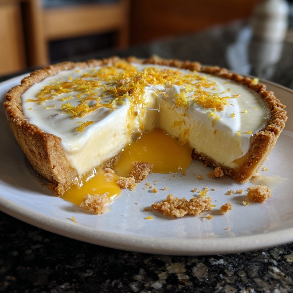 Japanese Yuzu Tart with Cream